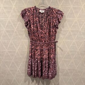 OMIKA Mini Dress Womens Size S Pink Floral